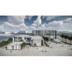 Collège de  阿狸是个痞子. Créé avec Rhino et VisualARQ.