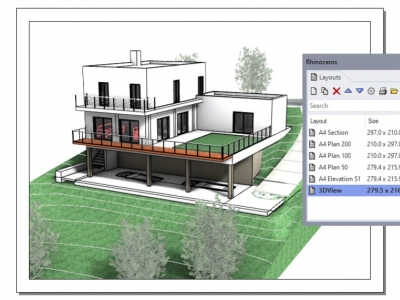 VisualARQ 2.9 : Compatibilité avec Rhino 7 et améliorations