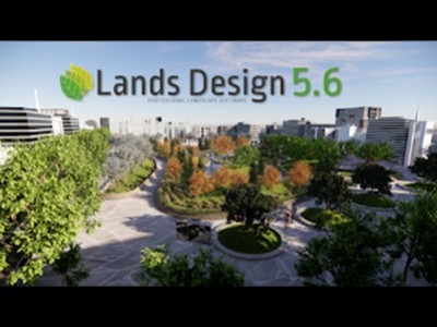 Lands Design 5.6 : 8000 espèces de plantes et support IFC
